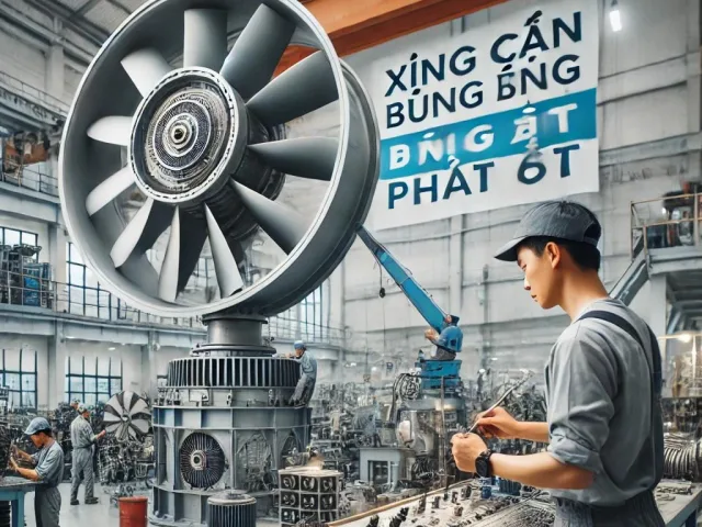 Dịch Vụ Cân Bằng Động Cánh Quạt – Đảm Bảo Hoạt Động Ổn Định